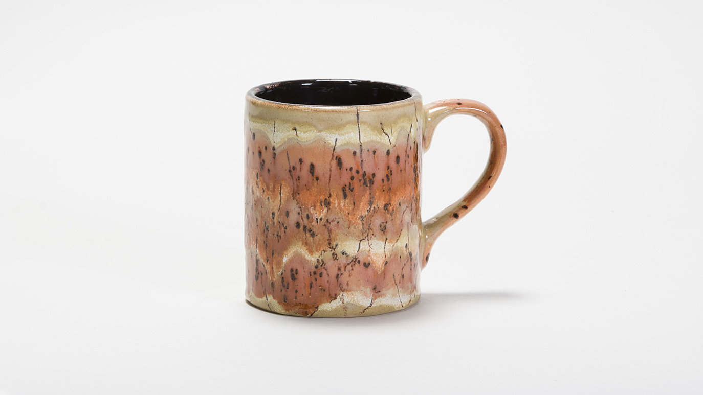 The glaze on this mug reminds me of waves on the sand [OC] : r/Pottery