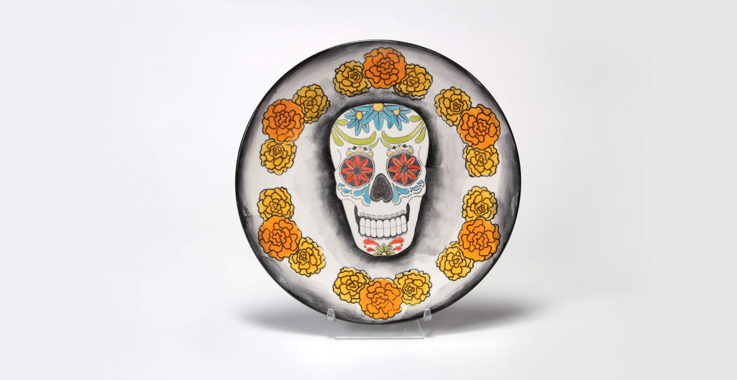 Day of the Dead Place Setting