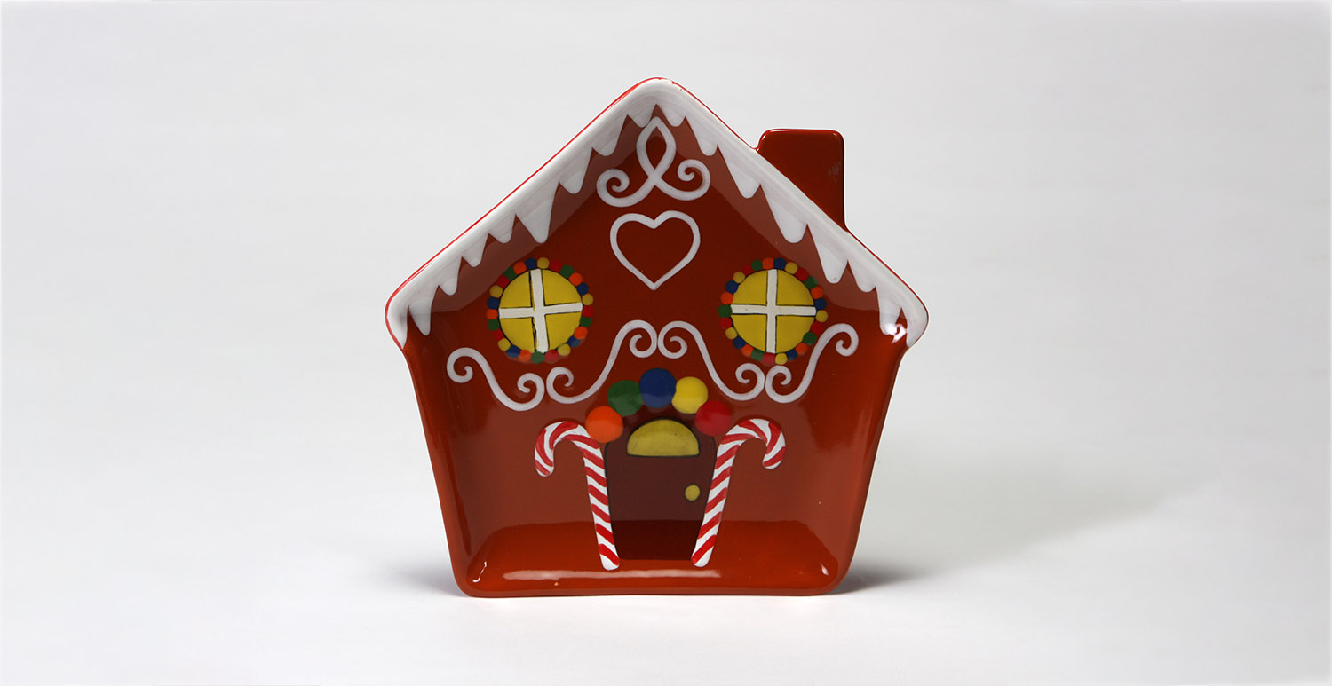 Gingerbread House Plate