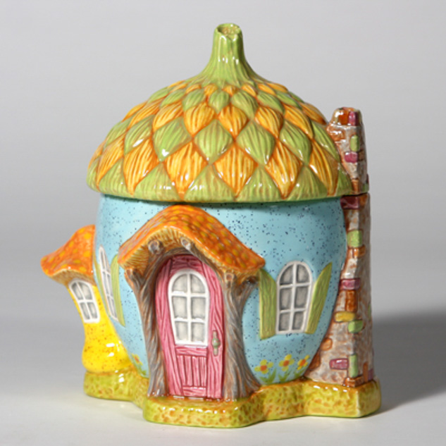 Fairytale Jar - Acorn Cottage - DISCONTINUED - Mayco