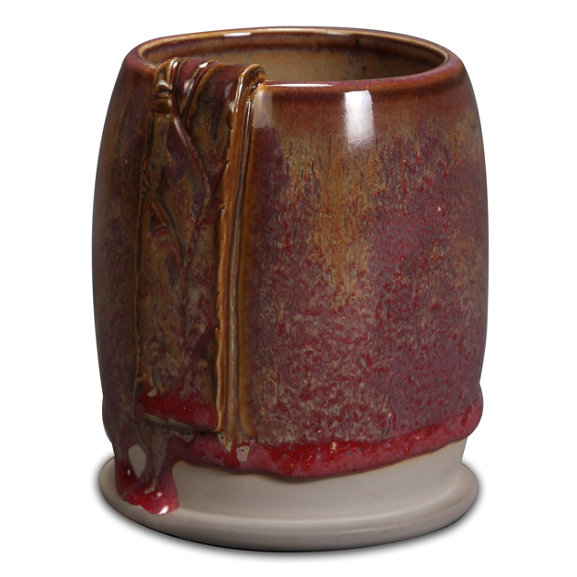 SW-177 Raspberry Mist over SW-117 Honeycomb