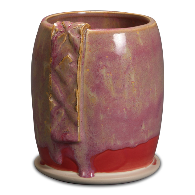 SW-177 Raspberry Mist over SW-117 Honeycomb