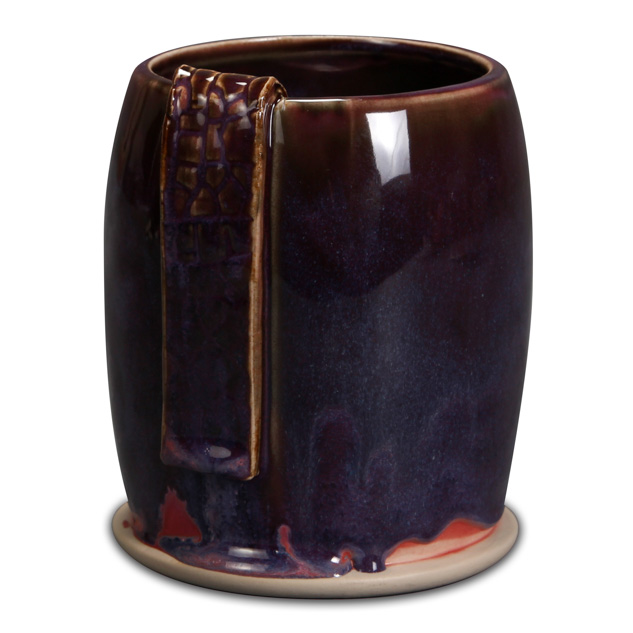 SW-177 Raspberry Mist over SW-144 Lava Rock