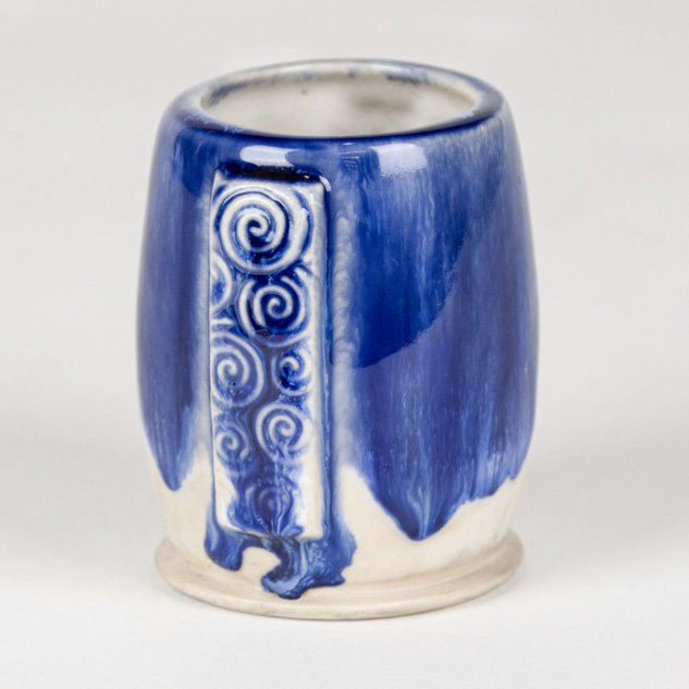 SW-186 Azurite over SW-250 White Opal