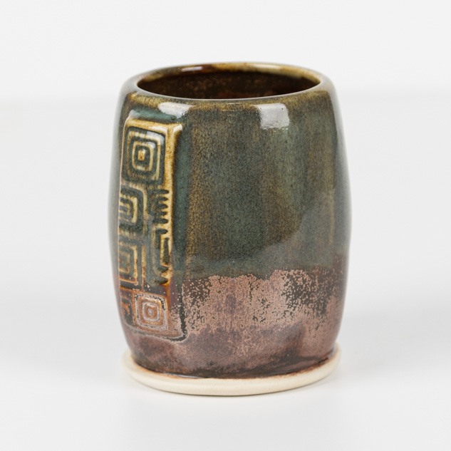 SW-201 Turquoise over SW-129 Copper Float