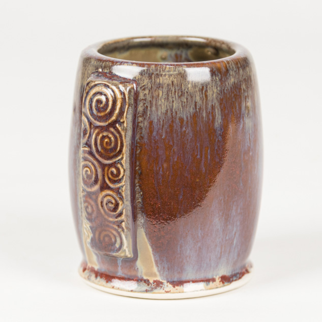 SW-119 Cinnabar over SW-110 Oyster