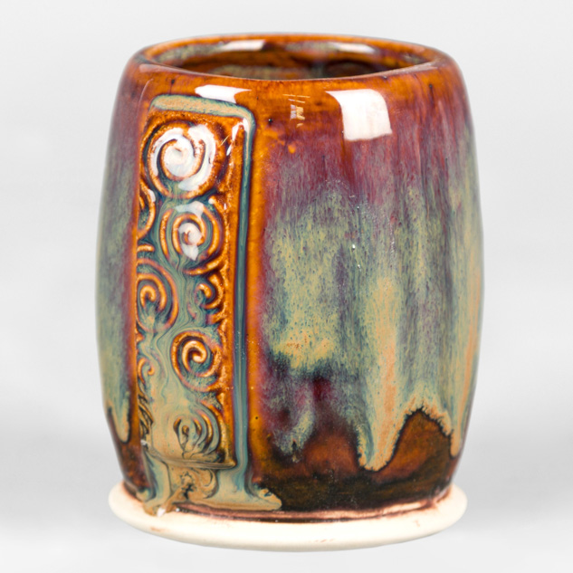 SW-110 Oyster over SW-112 Tiger’s Eye