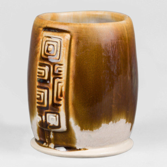 SW-129 Copper Float over SW-143 Abalone