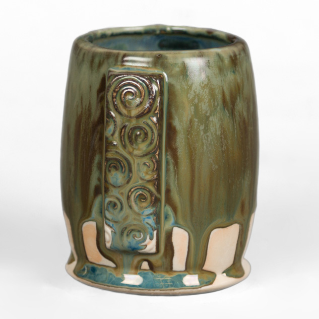 SW-128 Cordovan over SW-194 Nimbus