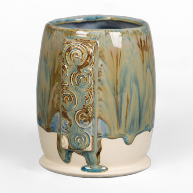 SW-128 Cordovan over SW-194 Nimbus