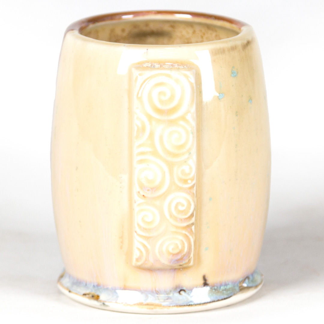 SW-118 Sea Salt over SW-215 Micro Champagne