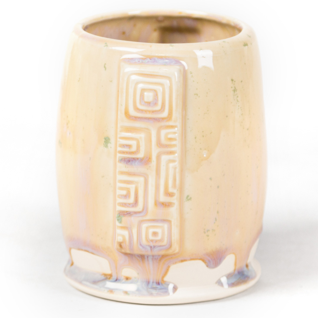 SW-118 Sea Salt over SW-215 Micro Champagne