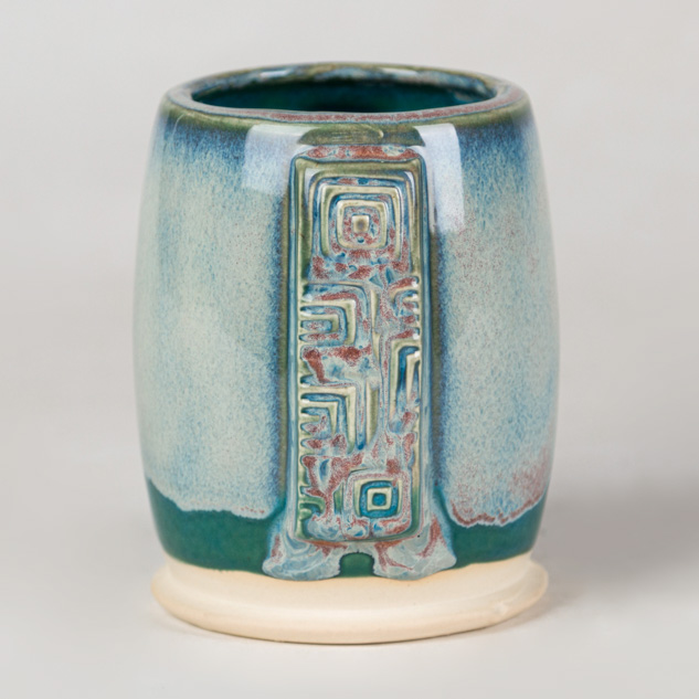 SW-131 Birch over SW-224 Tropical Teal