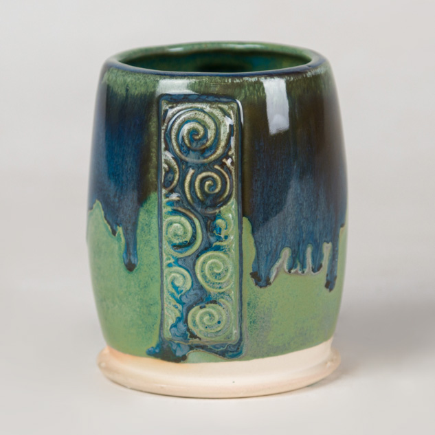 SW-402 Dark Flux over SW-224 Tropical Teal