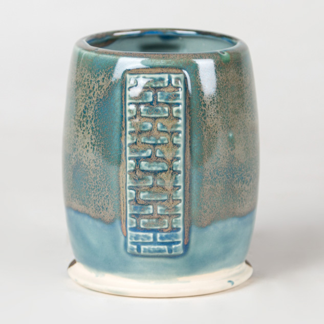 SW-108 Green Tea over SW-212 Peacock