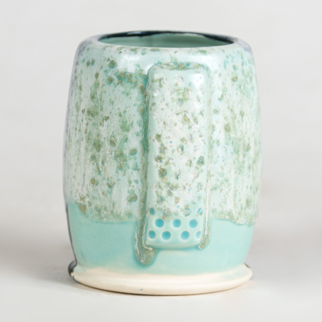 SW-118 Sea Salt over SW-201 Turquoise