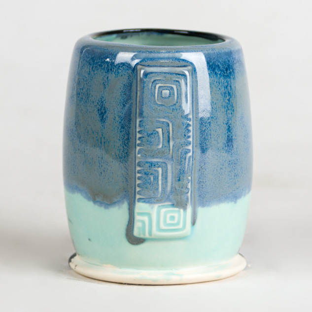 SW-121 Smoke over SW-201 Turquoise