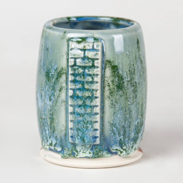 SW-148 Lime Shower over SW-212 Peacock