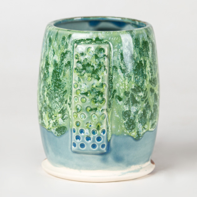 SW-148 Lime Shower over SW-212 Peacock