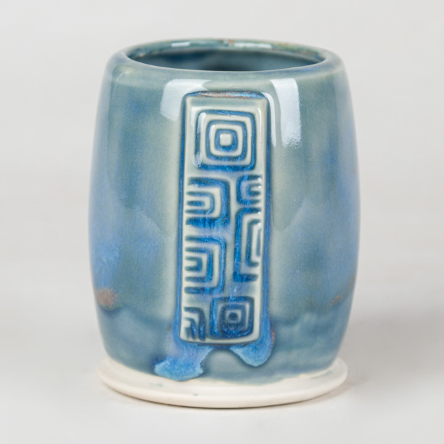 SW-169 Frosted Lemon over SW-212 Peacock