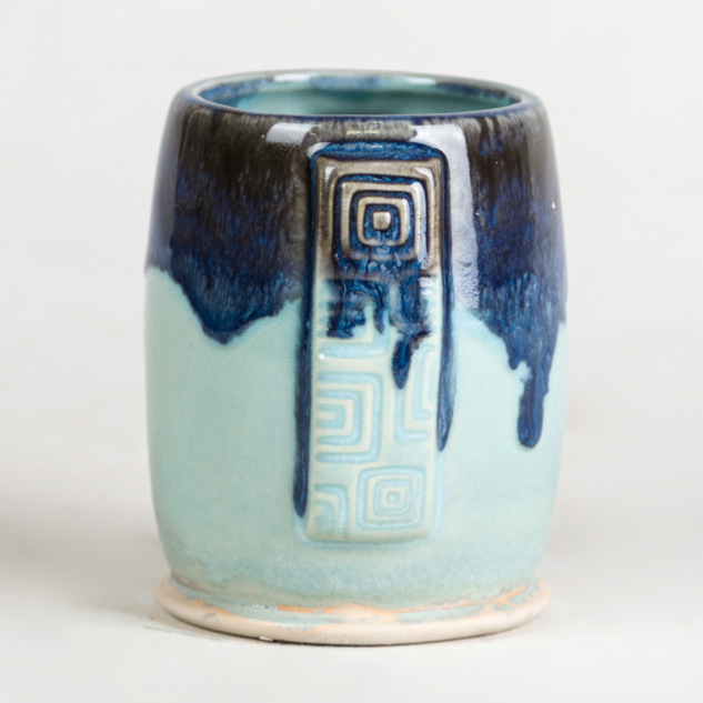 SW-201 Turquoise over SW-402 Dark Flux