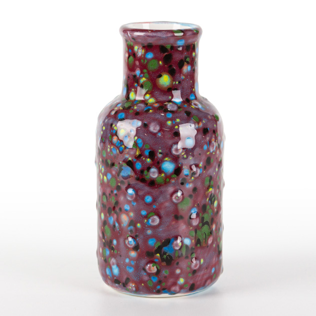 CG-1005 Maroon Lagoon over CG-1007 Blueberry Bubblegum