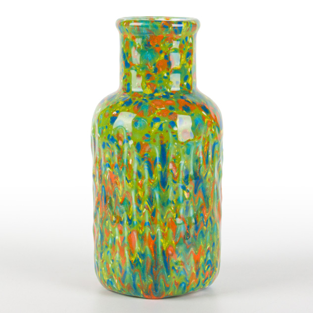 CG-987 Tree Frog over CG-1007 Blueberry Bubblegum