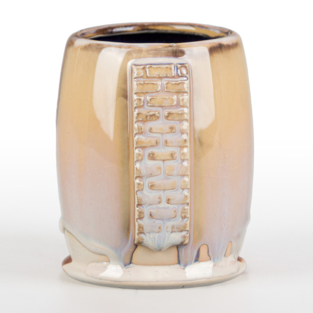 SW-106 Alabaster over SW-223 Milk Glass