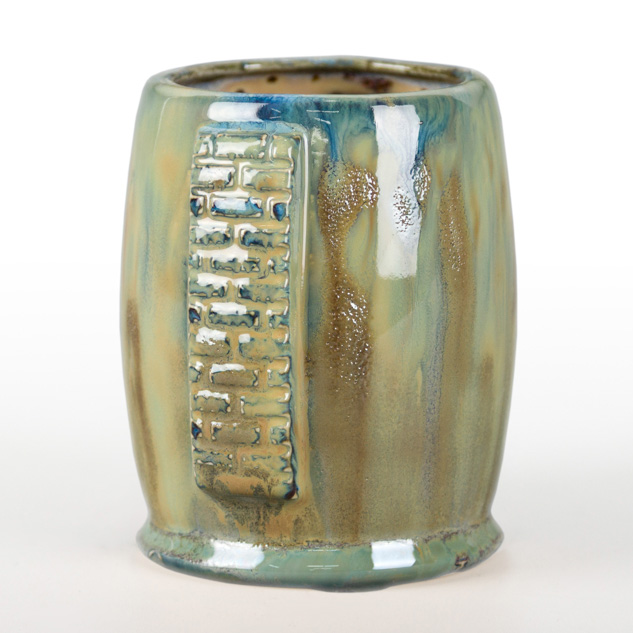 SW-222 Green Jasper over EL-124 Stormy Blue