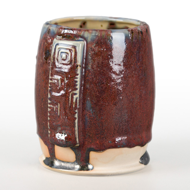 SW-222 Green Jasper over SC-72 Grape Jelly