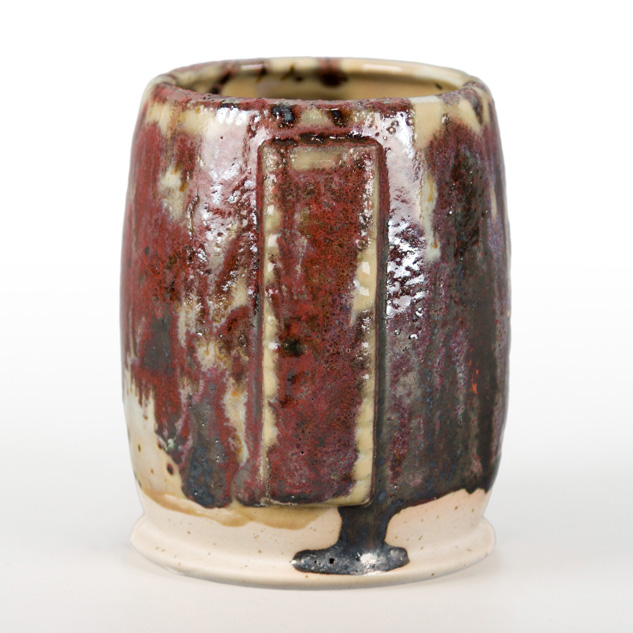 SW-222 Green Jasper over SW-150 Celadon Bloom on EG-002 Speckled Buff Engobe