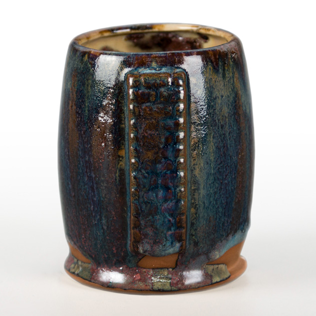 SW-222 Green Jasper over SW-219 Opal Lustre on EG-007 Terracotta Engobe