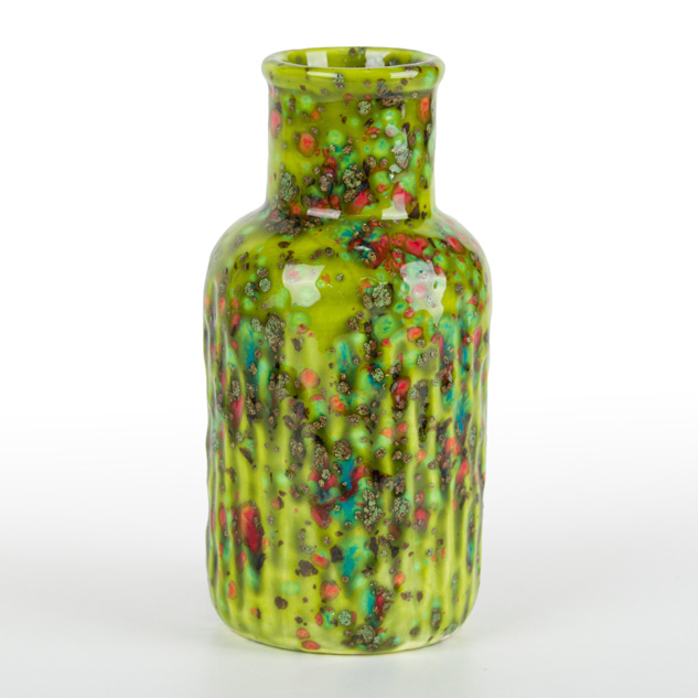 CG-716 Pagoda Green over CG-1009 Cherry Limeade