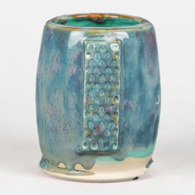 EL-211 Volcanic Glow over SW-515 Aqua Gloss