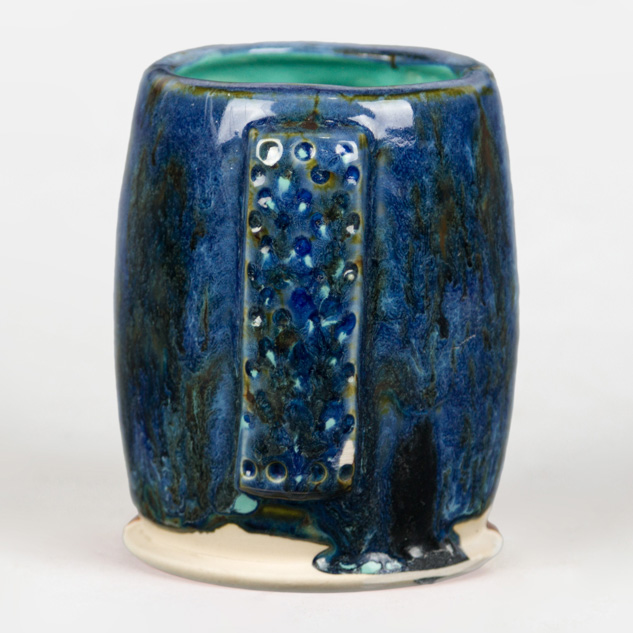 SW-515 Aqua Gloss over SW-115 Midnight Rain