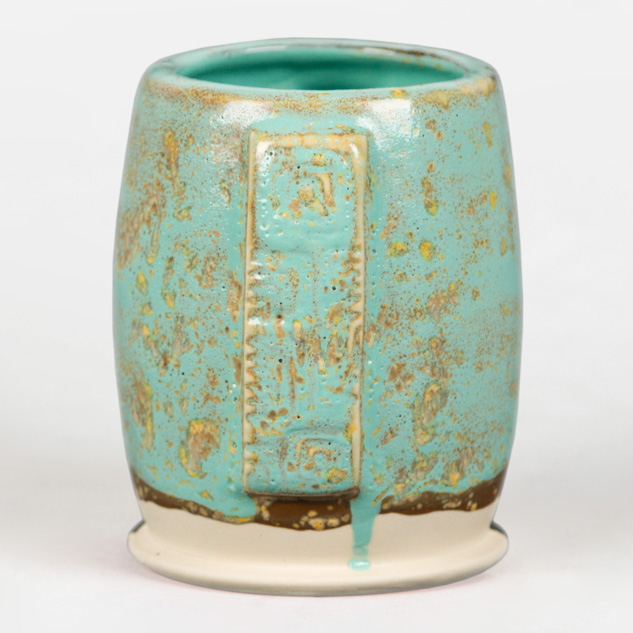 SW-515 Aqua Gloss over SW-117 Honeycomb