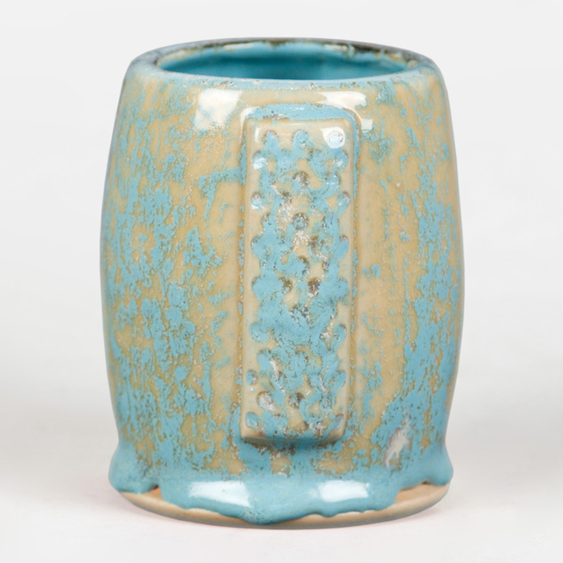 SW-515 Aqua Gloss over SW-118 Sea Salt