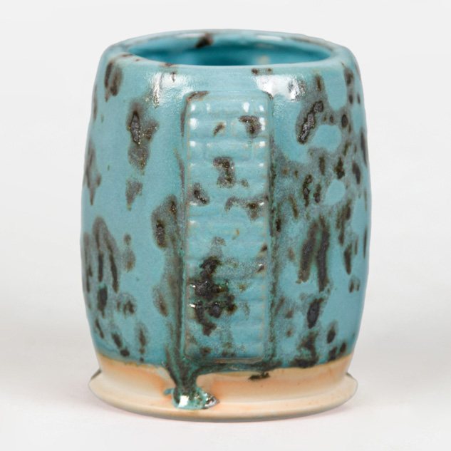 SW-515 Aqua Gloss over SW-147 Moonscape