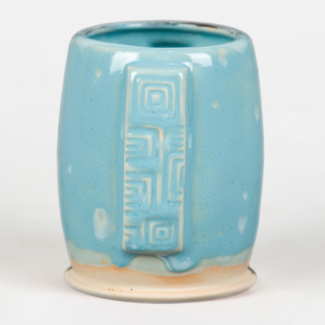 SW-515 Aqua Gloss over SW-150 Celadon Bloom