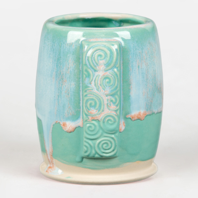 SW-401 Light Flux over SW-515 Aqua Gloss