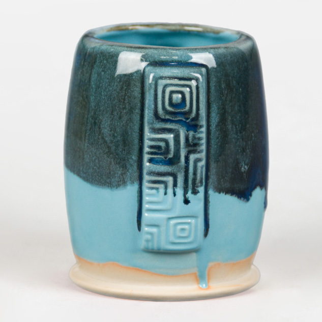 SW-402 Dark Flux over SW-515 Aqua Gloss