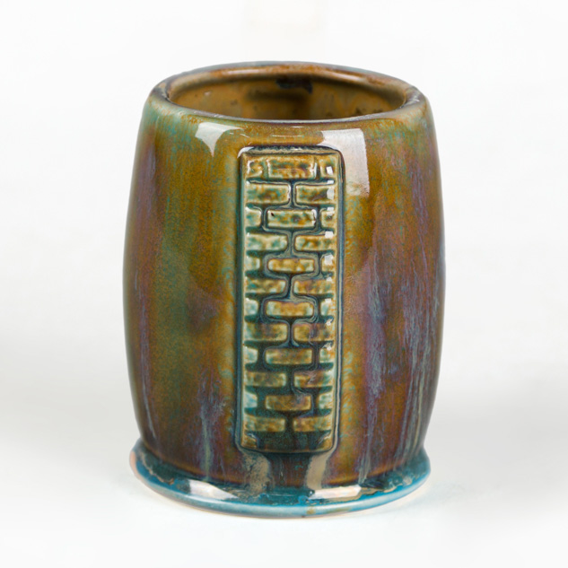 SW-127 Olivine over SC-11 Blue Yonder