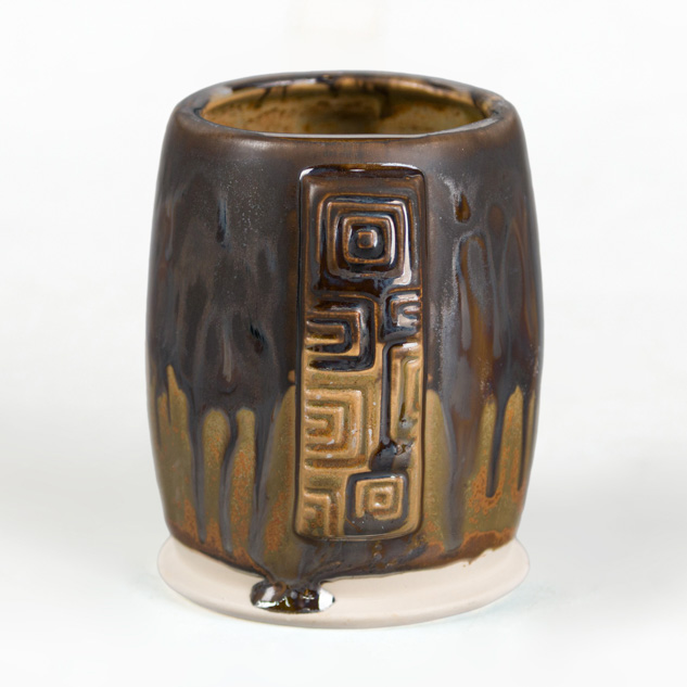 SW-127 Olivine over SW-303 Manganese Wash