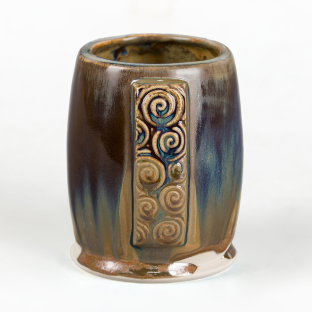 SW-127 Olivine over SW-402 Dark Flux