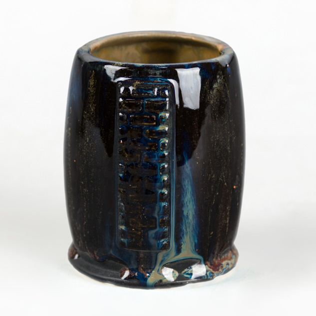 SW-192 Amaryllis over SW-127 Olivine on EG-005 Black Engobe