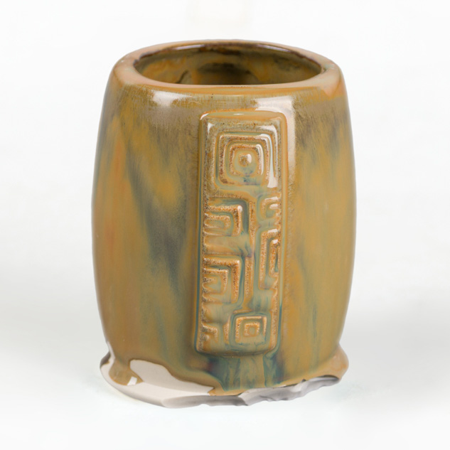 SW-219 Opal Lustre over SW-127 Olivine