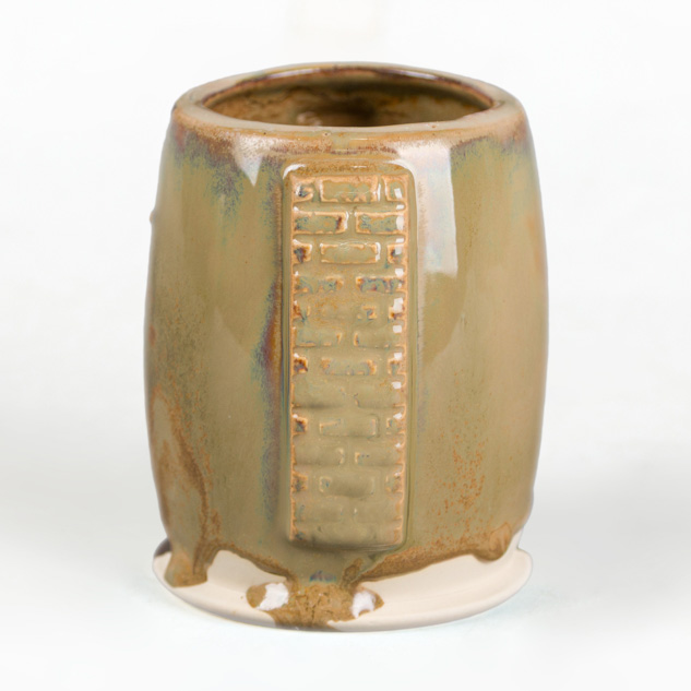 SW-219 Opal Lustre over SW-127 Olivine